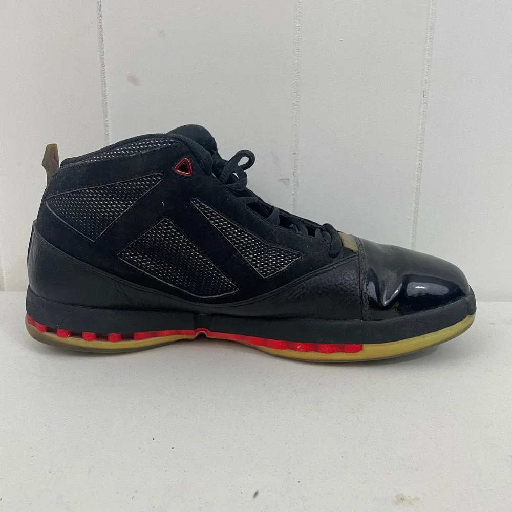 Air Jordan XVI 16 OG Black Varsity Red 2001 136059-061 Men's Size 10.5 NO BOX